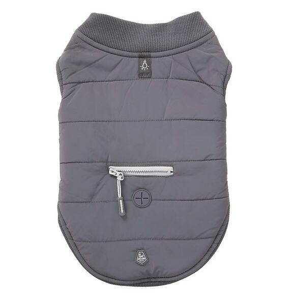 NWT Arcadia Trail Ultra Reflective Dog Jacket - Grey - XXL - Picture 2 of 13